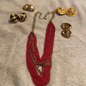 Jewelry lot#7 - Retro Fun 90s! Bold and Gold!
